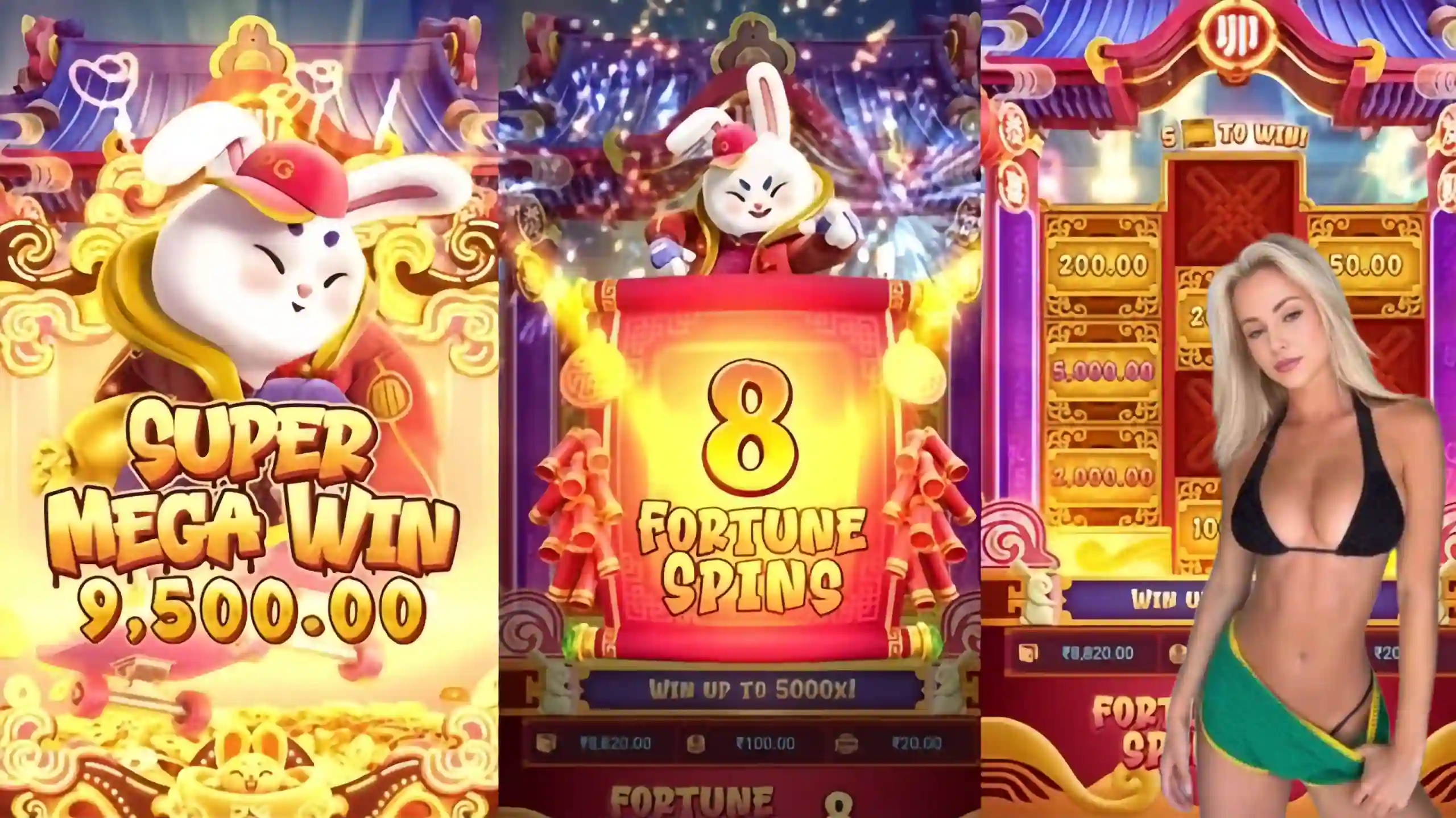Wild Expansivo Fortune Rabbit 1kmk - Coelho Dourado que Expande